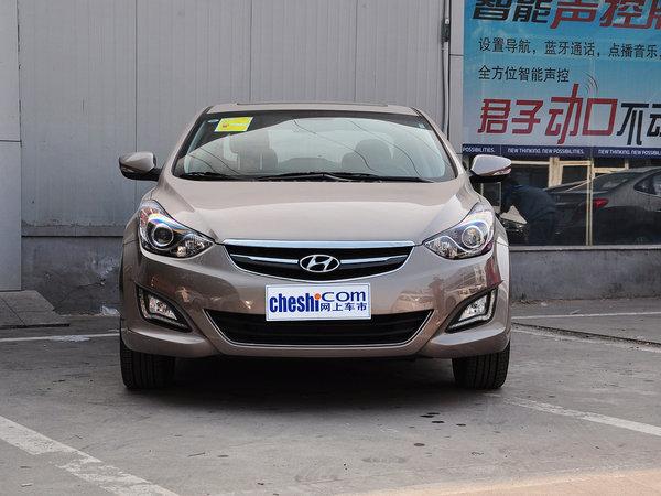 北京现代 1.6L 自动 车头正面视角