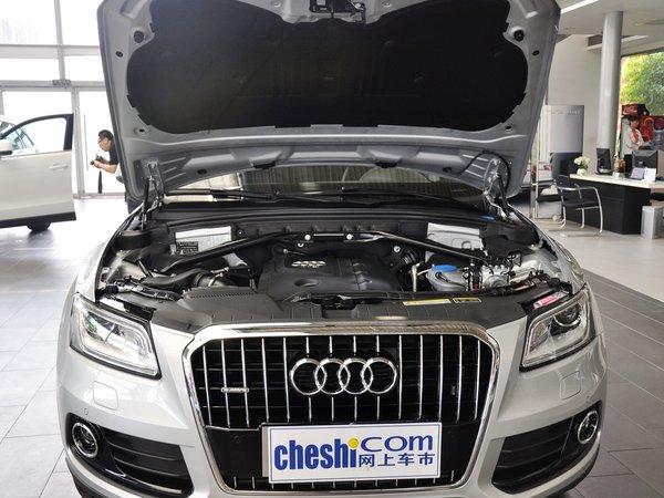 一汽奥迪 40 TFSI quattro 发动机局部特写