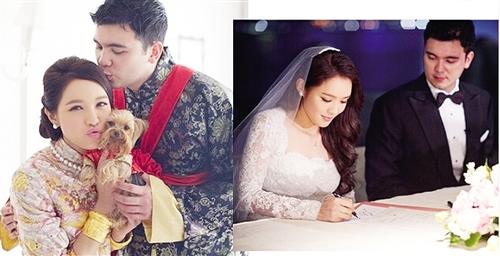 月份宣布要嫁人,同拍拖6年,现年33岁的中法混血儿医生男友domingo结婚