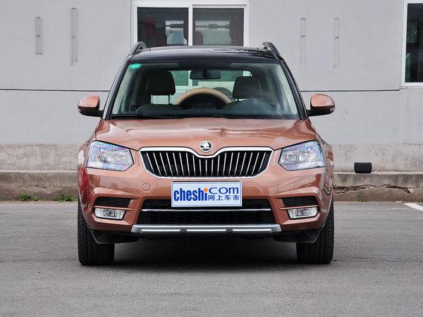 斯柯达 1.4TSI DSG 车头正面视角