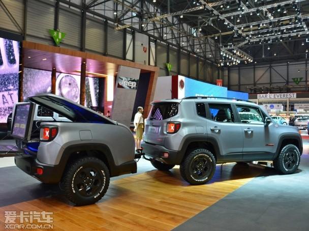 Jeep自由侠Hard Steel概念车日内瓦亮相