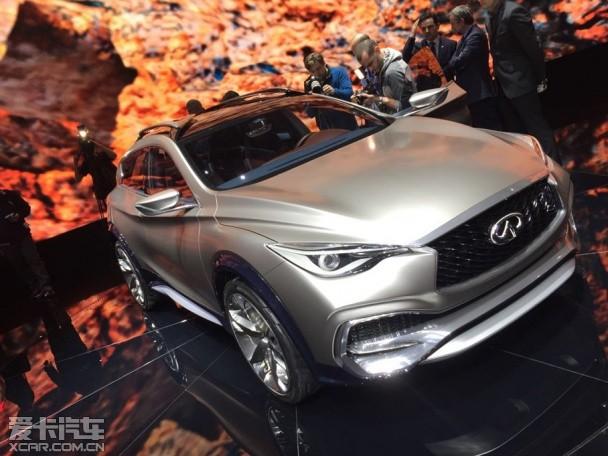 英菲尼迪QX30概念车日内瓦发布 搭2.0T