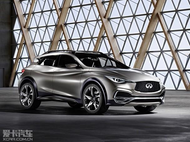 英菲尼迪QX30概念车日内瓦发布 搭2.0T