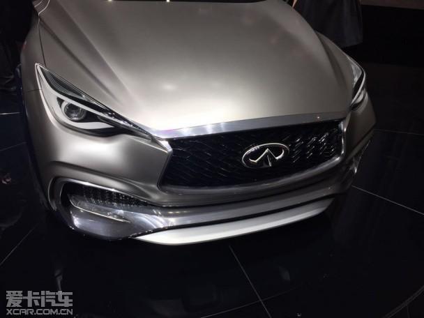英菲尼迪QX30概念车日内瓦发布 搭2.0T