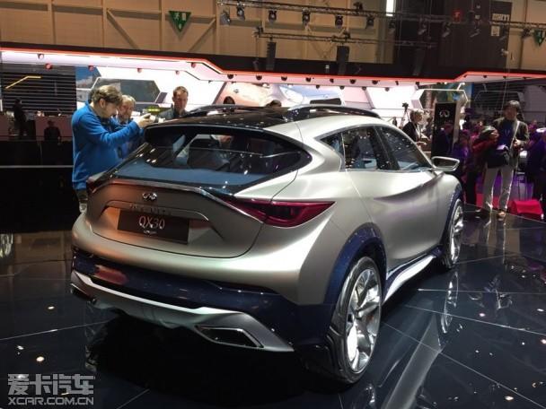 英菲尼迪QX30概念车日内瓦发布 搭2.0T