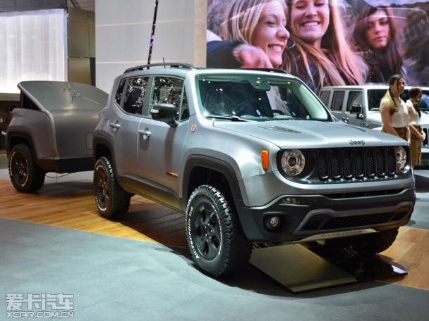 Jeep自由侠Hard Steel概念车日内瓦亮相