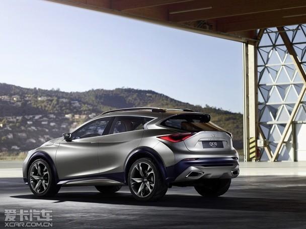 英菲尼迪QX30概念车日内瓦发布 搭2.0T