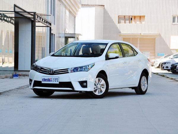 一汽丰田 1.6L CVT 车辆左前45度视角