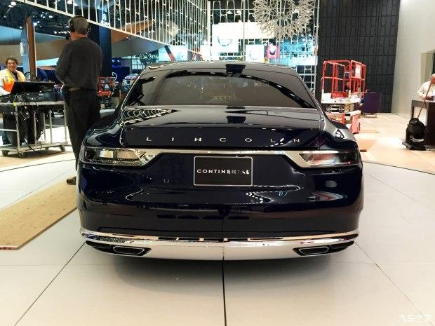 纽约车展探馆林肯continental概念车