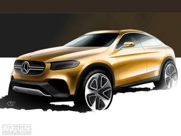 奔驰GLC Coupe概念车 将上海车展首发