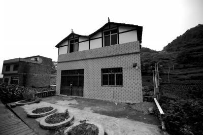 4名留守儿童生前居住的房屋。