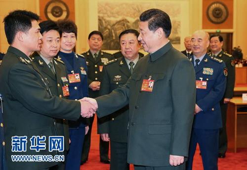 回顾十八大后习近平军队行程走遍各军种七大军区5