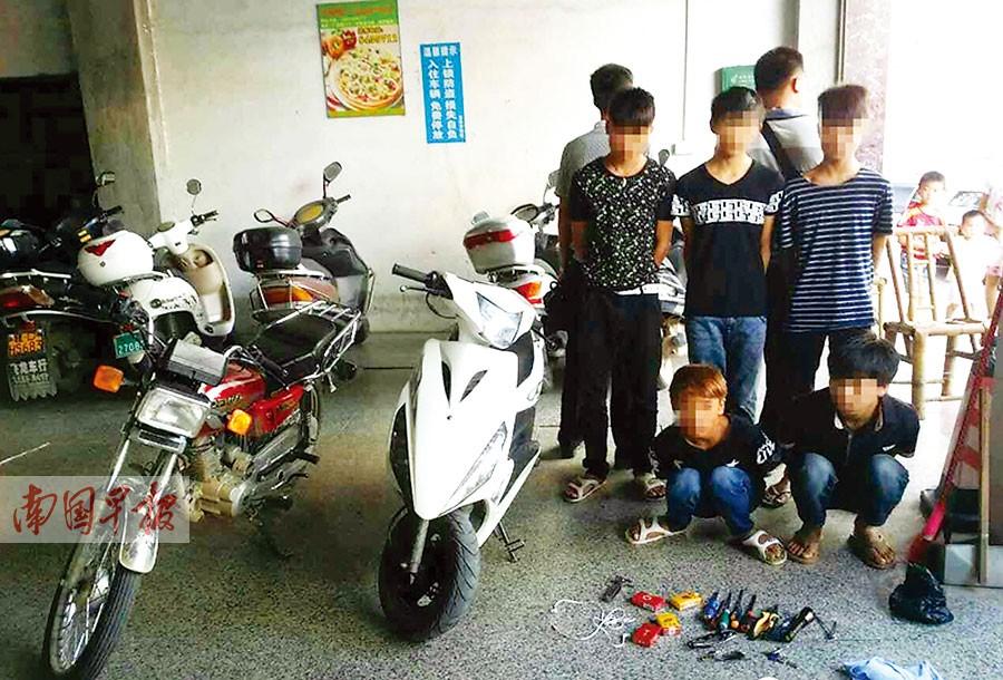 5名青少年做贼“挣”网费 9天内砸车窗盗窃70余起
