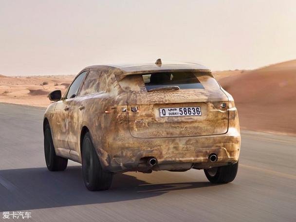 全新捷豹F-PACE新官方图片发布 9月亮相