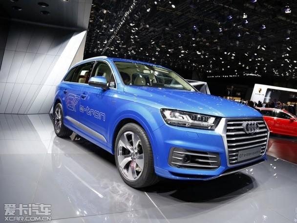 奥迪Q7 e-tron日内瓦车展发布 油耗更低