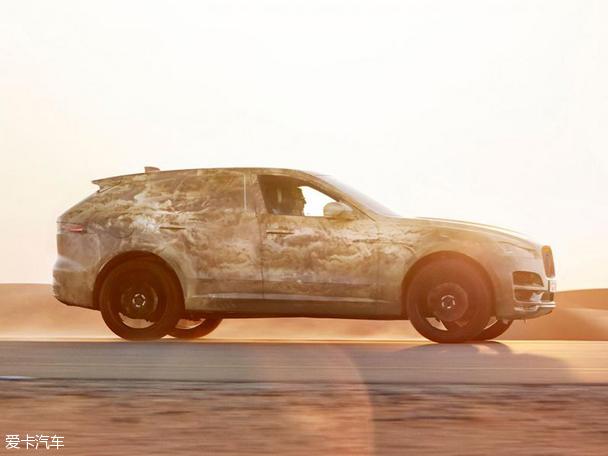 全新捷豹F-PACE新官方图片发布 9月亮相