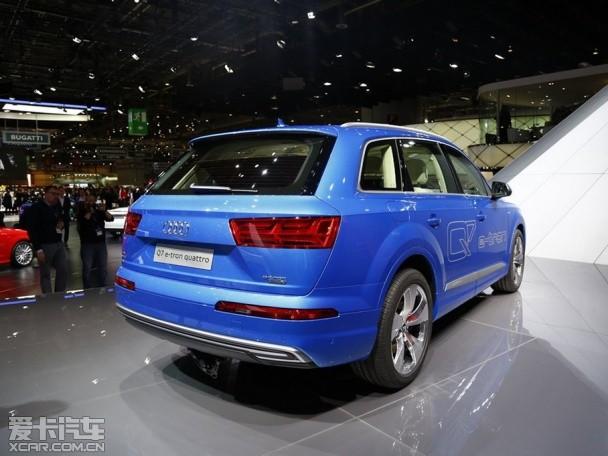奥迪Q7 e-tron日内瓦车展发布 油耗更低