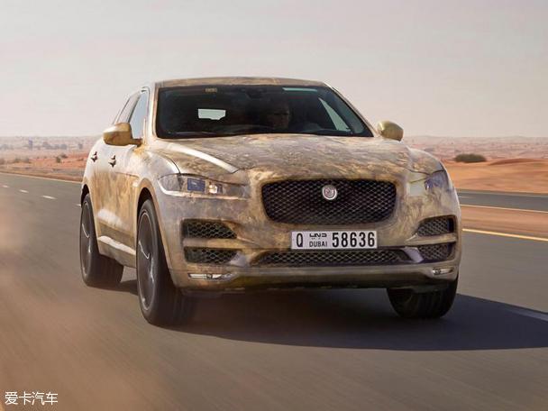 全新捷豹F-PACE新官方图片发布 9月亮相