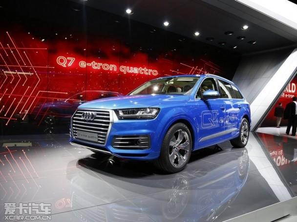 奥迪Q7 e-tron日内瓦车展发布 油耗更低