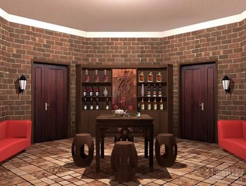 专业又不失温馨的家庭品酒室