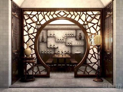 专业又不失温馨的家庭品酒室