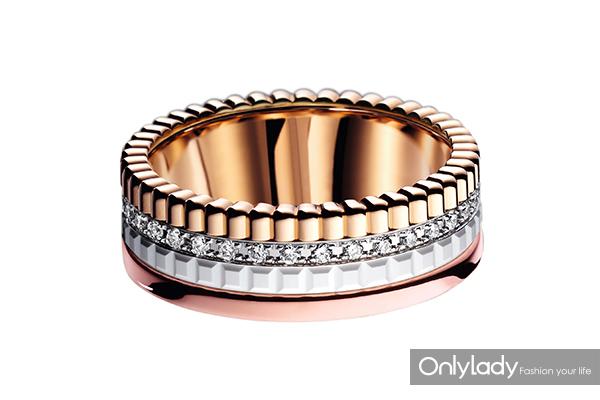 图二:Boucheron宝诗龙Quatre-White戒指镶钻款