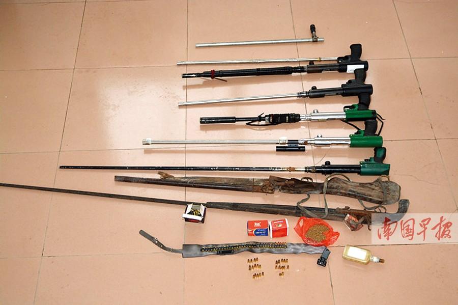 广西兴安警方实施新措施连破五起涉枪案