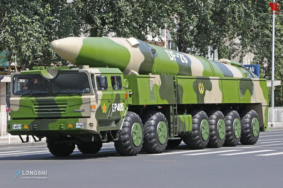 美媒五因素决定中美开战中国导弹多方面远超美