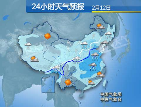 中东部雨雪爆发 春运返程高峰将受影响