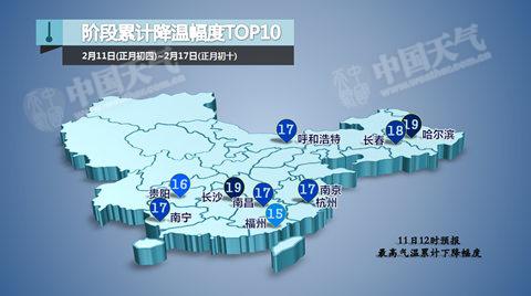 中东部雨雪今起“爆发” 局地降温14℃