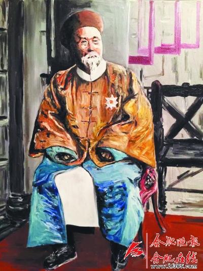 李鸿章(油画) 朱晓凯 作话说晚清时候,朝中出了两个大官,一个叫李鸿章