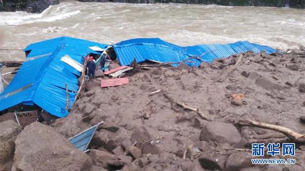 福建三明滑坡地仍有强降雨 需警惕地质灾害