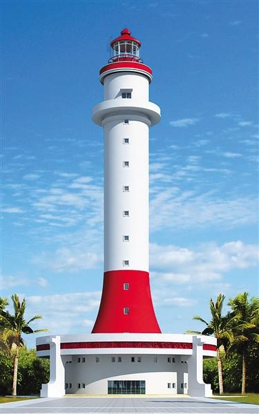 中国南沙五大灯塔齐亮相扼守南海航道要冲组图