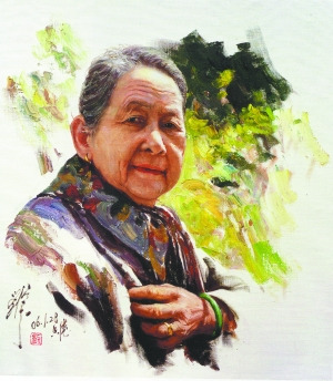 共和国首席画师刘宇一17年三画良宵图5