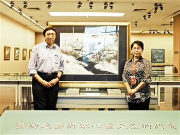 国家博物馆收藏冯骥才画作作品皆为近两年新作