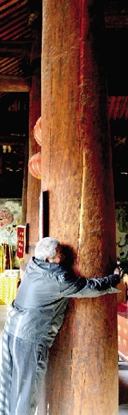 河南荥泽城隍庙:殿内26根纯楠木巨柱堪比故宫