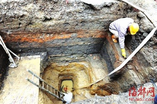 福州一地铁站挖出西汉宫殿遗址考古工作陷两难