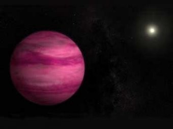 日本天文学家发现粉红色行星质量是木星4倍(图)