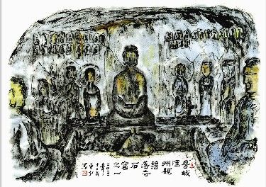 山西碧落寺存北齐、唐代石窟10余处碧落碑遭破坏