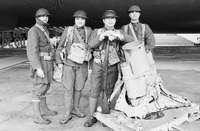 巴黎举行历史再现活动纪念一战爆发100周年(图)