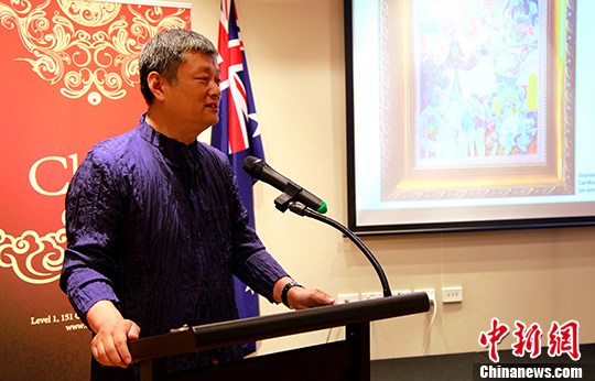 “中国当代艺术月”在悉尼中国文化中心开幕