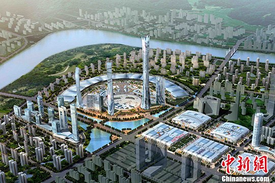 中国—东盟博览中心落户广西南宁
