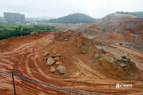 广州五座先秦古墓一夜被毁“文物保护”遭重创(图)