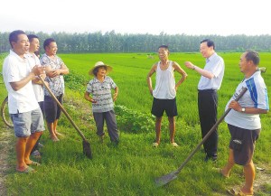 罗志军在泗洪调研集中连片地区扶贫开发工作(图)