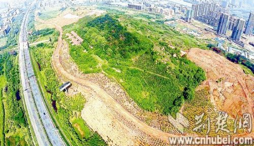 武汉3年投10亿为54座裸山"整容"(图)