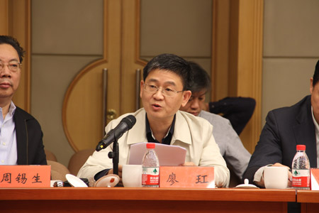 人民网总裁、总编辑廖玒:积极推动全民守法正能量网络传播