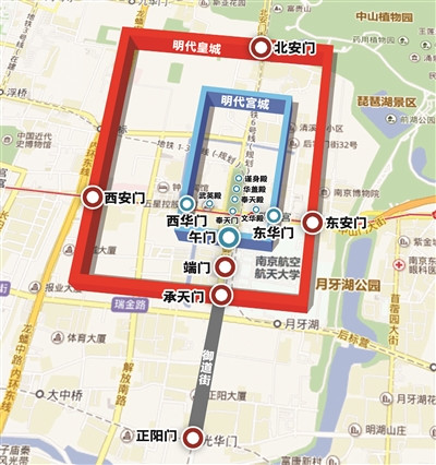 明故宫消失三大殿将“重现”原址处设展示标牌(图)