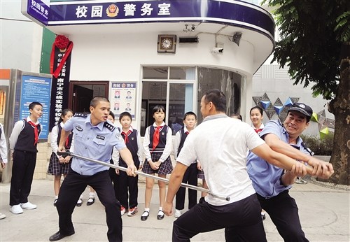 广西南宁:年底校园警务室将覆盖3000多所学校