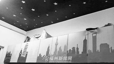 女大学生打造“来自星星的宿舍”6人花费216元