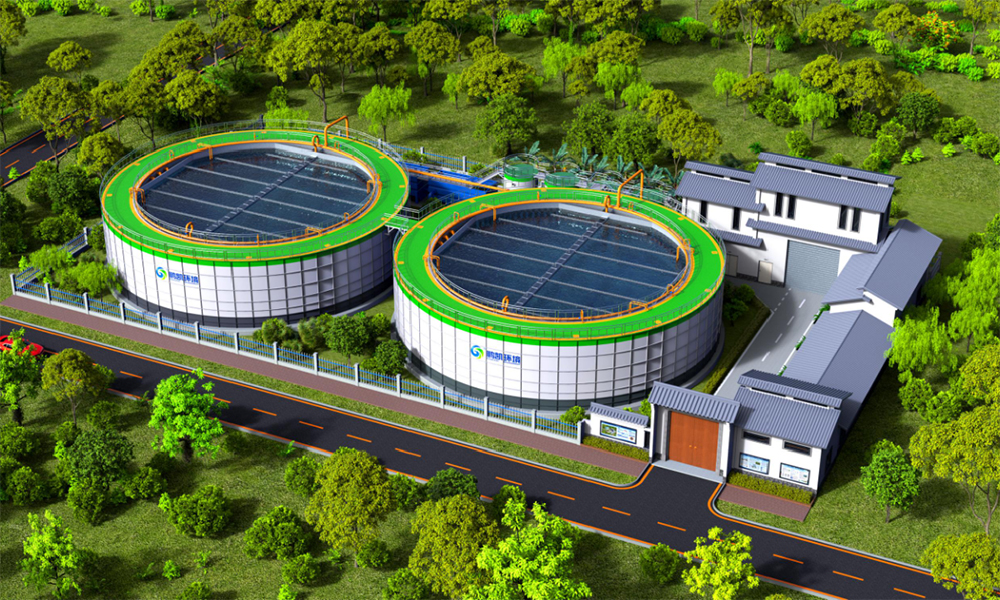 低碳高效装配式污水厂“鹏凯圆”——建行以金融力量助推绿色金融高质量发展的一个缩影。